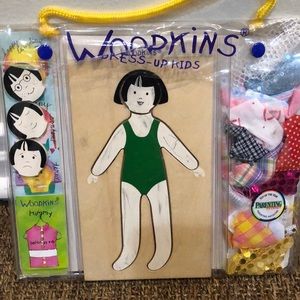 woodkins dress up dolls